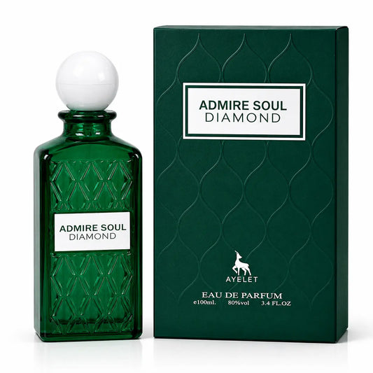 Admire Soul parfum bărbătesc 100 ml cu bergamotă, ghimbir și vanilie de Madagascar