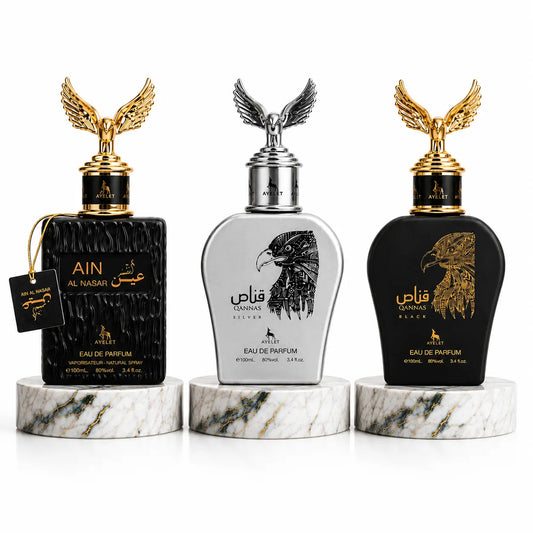 SET 3 - Ain Al Nasar + Qannas (Silver + Black)
