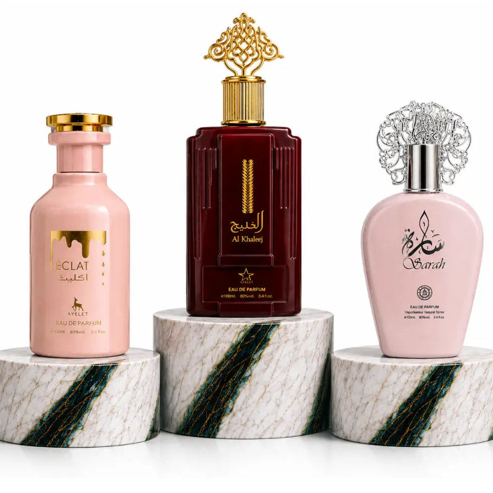 SET 3 PARFUMURI ARABESTI DAMA - Eclat + Al Khaleej + Sarah