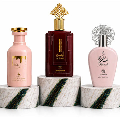SET 3 PARFUMURI ARABESTI DAMA - Eclat + Al Khaleej + Sarah