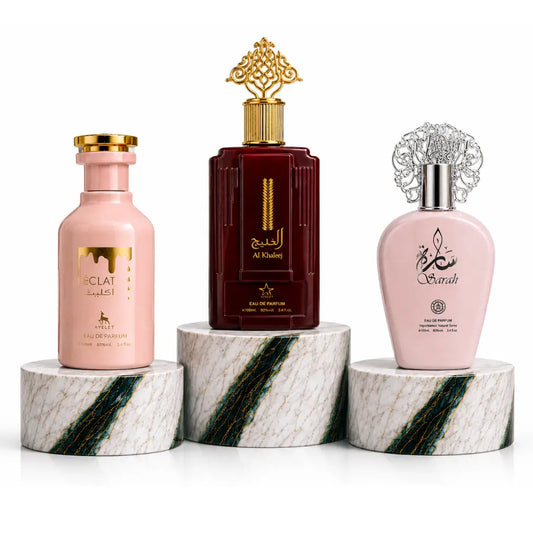 SET 3 PARFUMURI ARABESTI DAMA - Eclat + Al Khaleej + Sarah