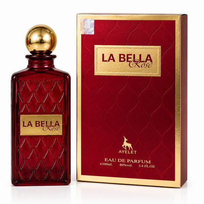 La Bella Rose parfum de damă 100 ml cu trandafir de Damasc, iasomie și oud