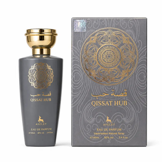Qissat Hub Grey - Parfum Barbatesc 100 ml