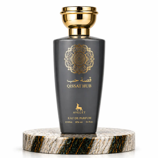 Prezentare Qissat Hub Grey - Parfum Barbatesc 100 ml