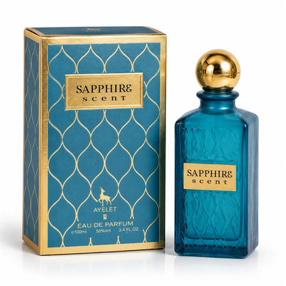 Sapphire Scent parfum bărbătesc 100 ml cu ienupăr, citrice și boabe de tonka