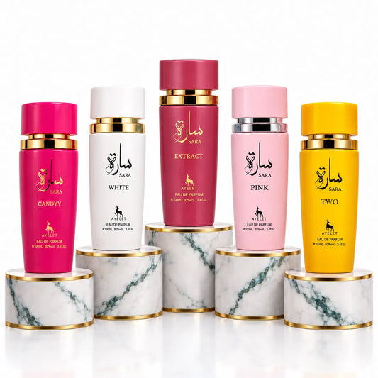 SET 5 - Sara (Extract + Candy + Two + White + Pink)